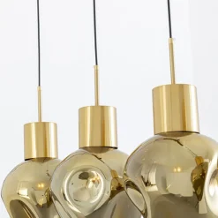 Eettafel hanglamp gedeukt glas - Kare Design Supernova Dough