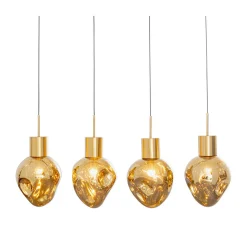 Eettafel hanglamp gedeukt glas - Kare Design Supernova Dough