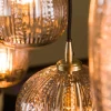 Eettafel hanglamp klassiek - Santa Diamond Grain