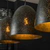 Eettafel hanglamp 3 lichts charcoal - Santa Kosmos