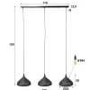 Eettafel hanglamp met gaatjes - Santa Punch
