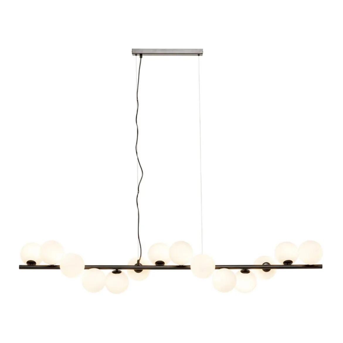 Eettafel hanglamp met glazen bollen - Kare Design Scala Balls