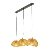 Eettafel hanglamp wabi sabi rotan - Kare Design Aloha Drop Quattro