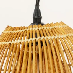 Eettafel hanglamp wabi sabi rotan - Kare Design Aloha Drop Quattro