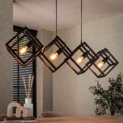 Eettafel lamp kubus metaal - Santa Kubus