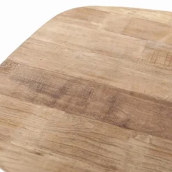 Eettafel teak met afgeronde hoeken - Eleonora Tabassum