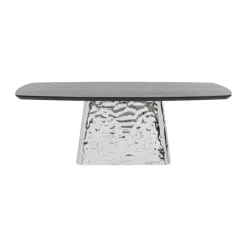 Eettafel van chroom - Kare Design Caldera