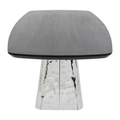 Eettafel van chroom - Kare Design Caldera
