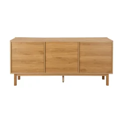 Eiken dressoir met 3D vormen - Bodio Mare