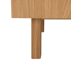 Eiken dressoir met 3D vormen - Bodio Mare