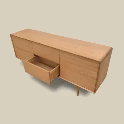 Eiken dressoir met ronde hoeken - Bodio Sara