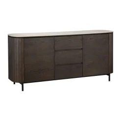 Eiken dressoir met travertine - Richmond Interiors Ritz