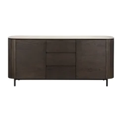 Eiken dressoir met travertine - Richmond Interiors Ritz