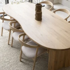 Eiken eettafel organisch - Eleonora Josh