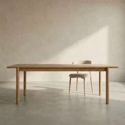 Eiken eettafel rechthoekig - Bodio Sara