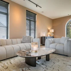 Eiken salontafel met keramiek - Richmond Interiors Langford