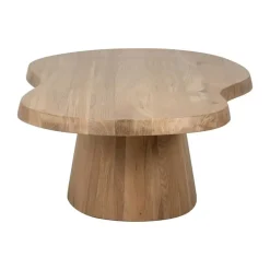 Eiken salontafel organische vorm - Richmond Interiors Riva