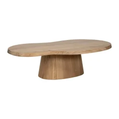 Eiken salontafel organische vorm - Richmond Interiors Riva