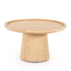 Eiken salontafel rond - Eleonora Leia