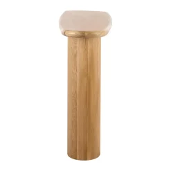 Eiken sidetable organische vorm - Richmond Interiors Oakley