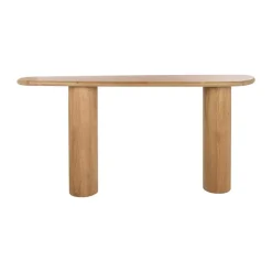 Eiken sidetable organische vorm - Richmond Interiors Oakley