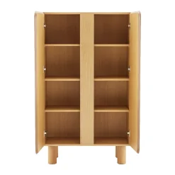 Eiken wandkast modern - Bodio Dalton