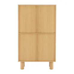 Eiken wandkast modern - Bodio Dalton