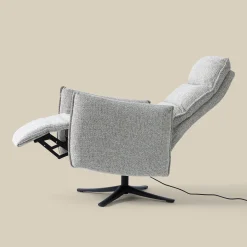 Elektrische relaxfauteuil stof - Bodio Jackie