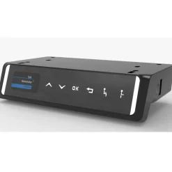 Elektrisch zit sta bureau V-poot zwart - Bodio Vita