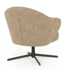 Fauteuil draaibaar stof - Eleonora Connor