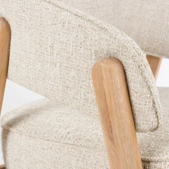 Fauteuil massief eikenhout - Zuiver Bright