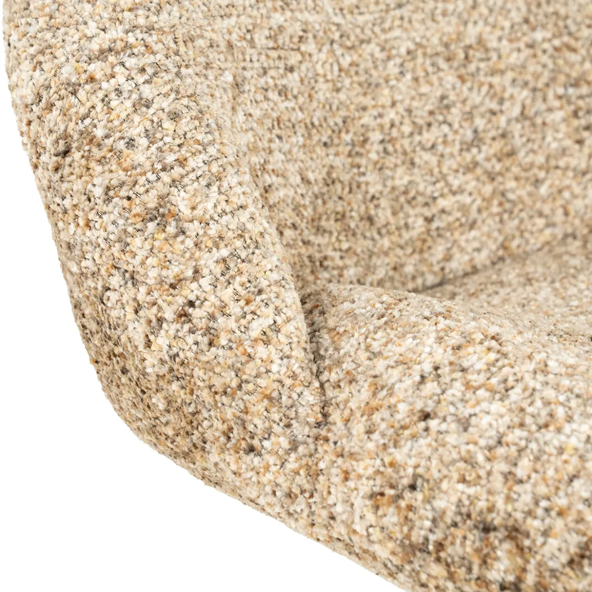Fauteuil met brons onderstel - By-Boo Ducky