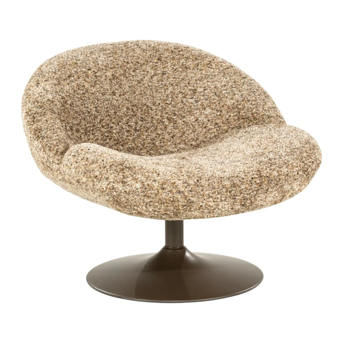 Fauteuil met brons onderstel - By-Boo Ducky