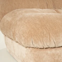 Fauteuil met geplooide stof - By-Boo Nook