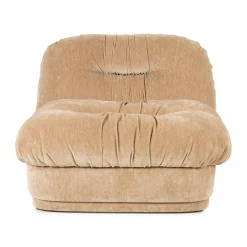 Fauteuil met geplooide stof - By-Boo Nook