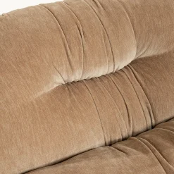 Fauteuil met geplooide stof - By-Boo Nook