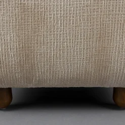 Fauteuil met houten armleuning - Dutchbone Robinson
