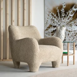 Fauteuil met ronde vormen - Eleonora Shaun