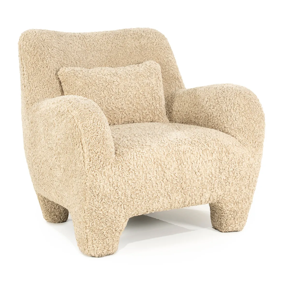 Fauteuil met ronde vormen - Eleonora Shaun