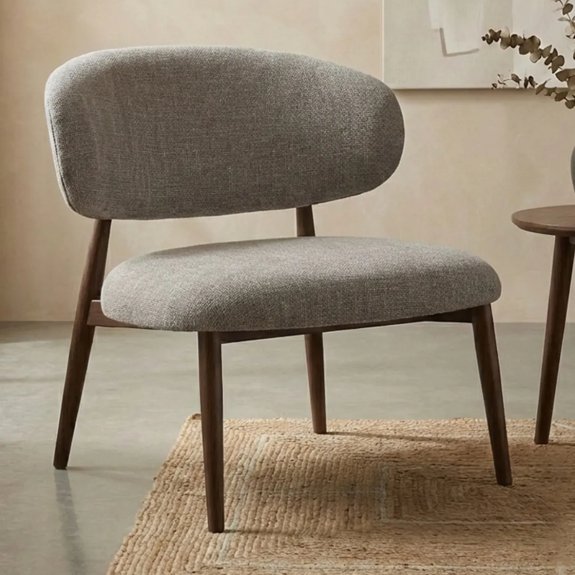 Fauteuil met stof - Bodio Aimee