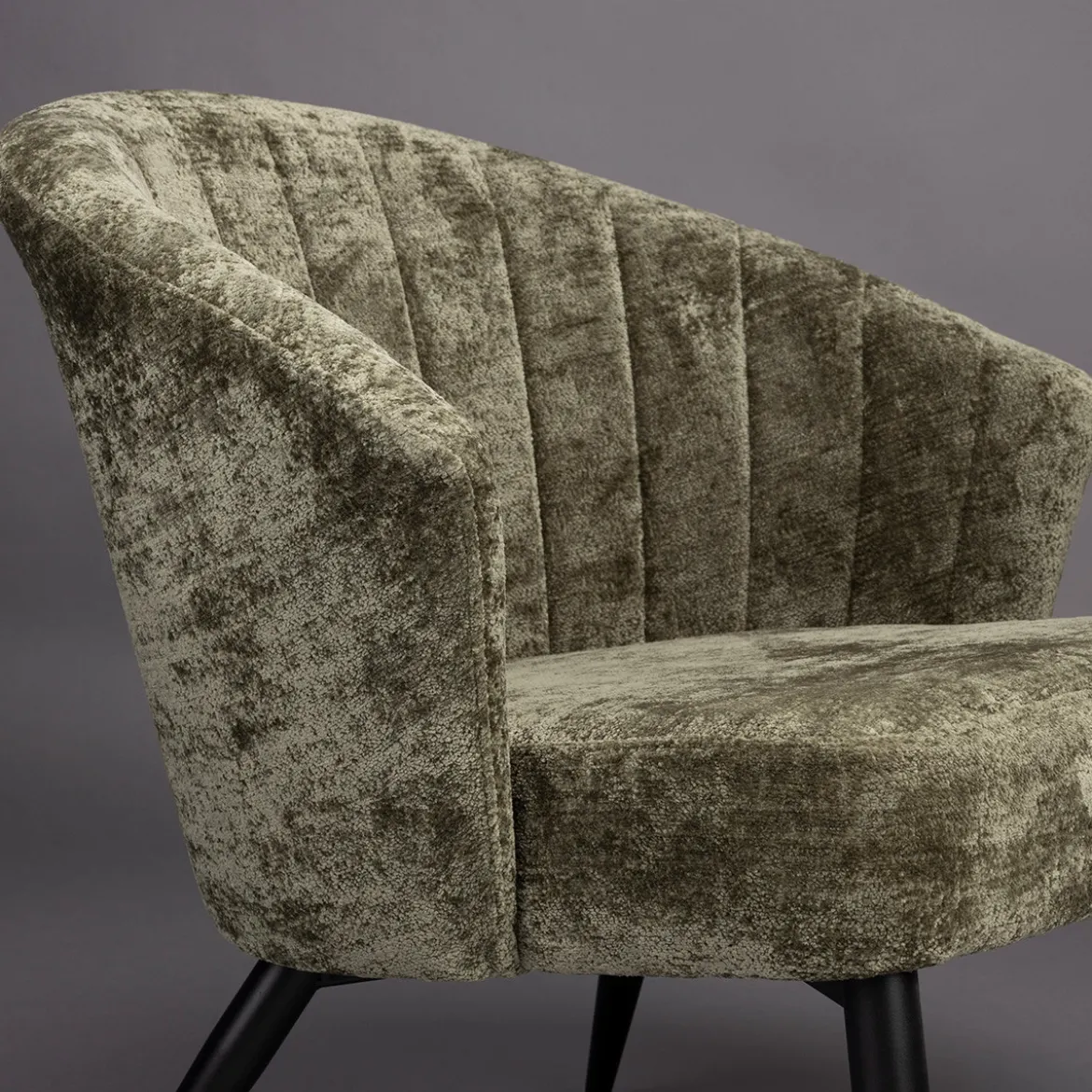 Fauteuil velvet - Dutchbone Georgia