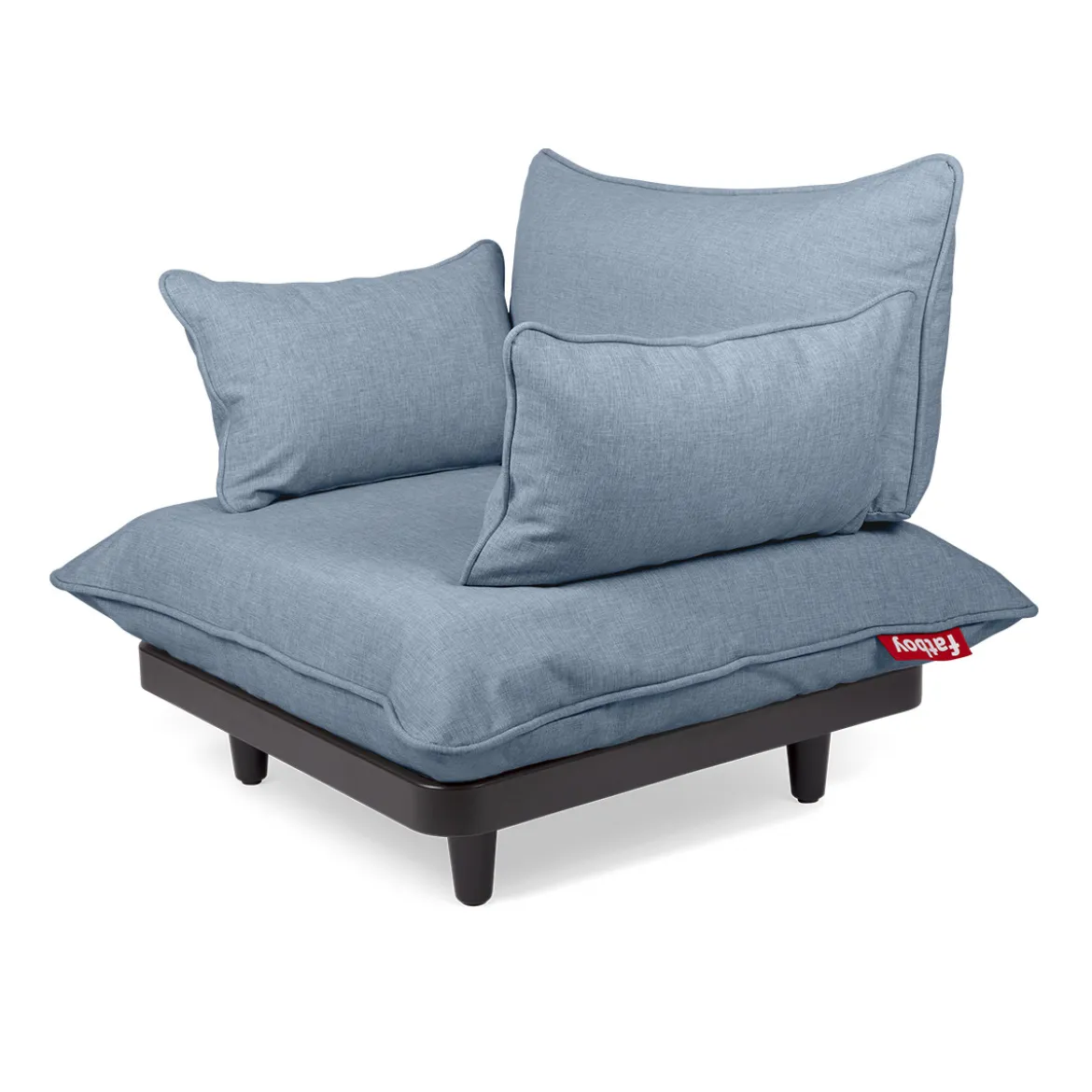 Fauteuil voor buiten met armleuningen - Fatboy Paletti Lounge Chair