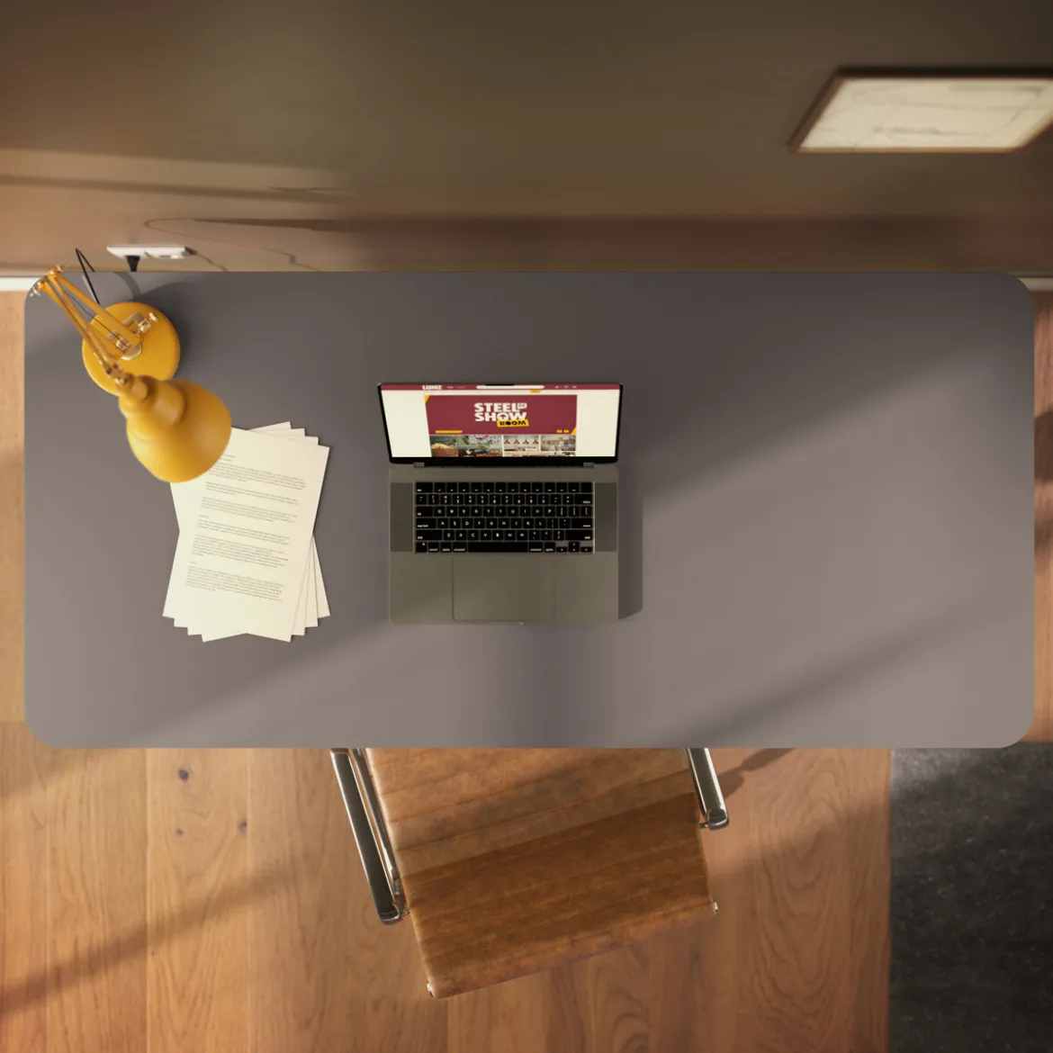 Fenix blad zit sta bureau - Bodio Fenix multiplex