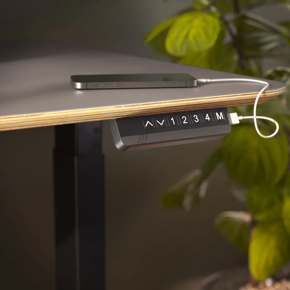 Fenix blad zit sta bureau - Bodio Fenix multiplex