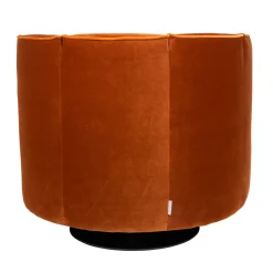 Fluwelen draaifauteuil - Dutchbone Flower