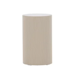 Geribbelde bijzettafel - Lavis Lenox