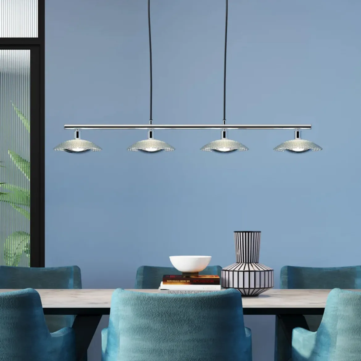Glazen vaas Art Deco - Kare Design Roulette 31
