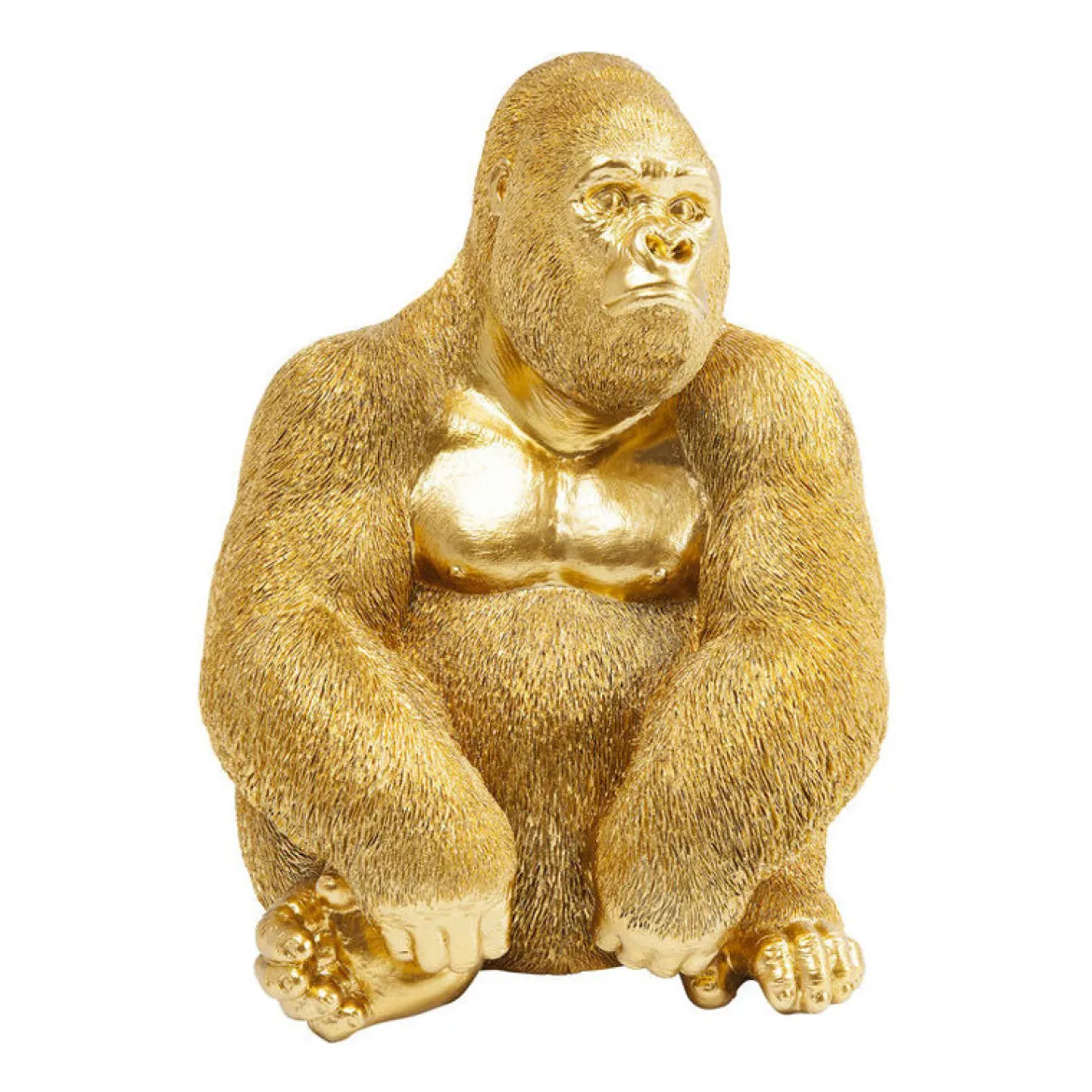Gorillabeeld goud - Kare Design Deco