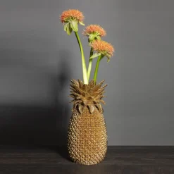 Gouden ananas vaas - Kare Design Pineapple