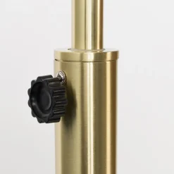 Gouden booglamp modern - Zuiver Metal Bow